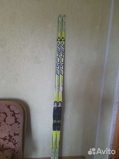 Лыжи беговые fisher коньковые