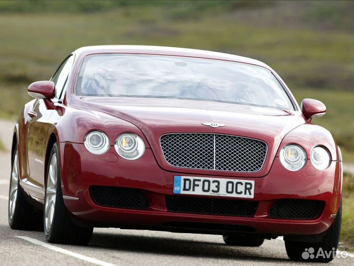 Стекло фары Bentley Continental GT 2003 - 2011