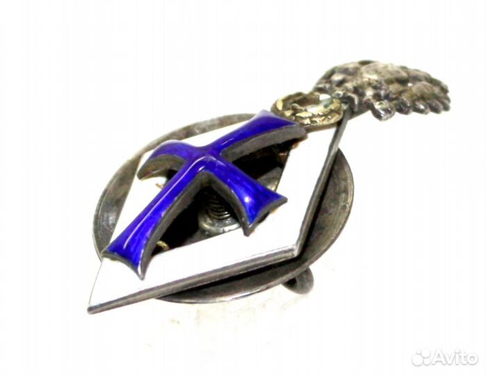 Фрачник об окончании Университета, серебро, ориг