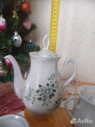 Кофейный сервиз СССР Полтавский фарфоровый завод