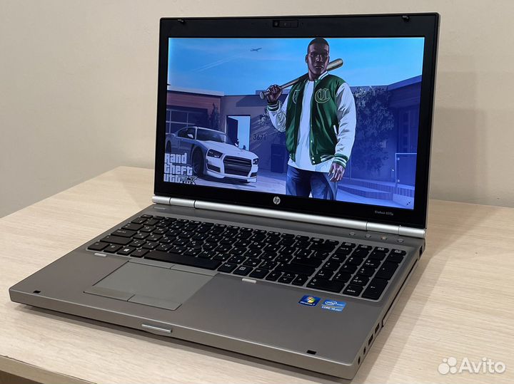 Мощный алюминиевый ноутбук HP i5/240SSD/гарантия