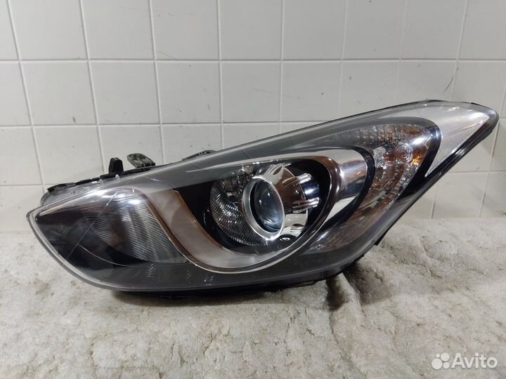 Фара галоген передняя левая Hyundai I30 (2)