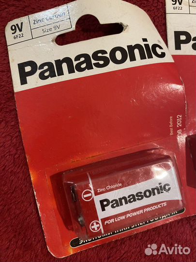 Батарейки Panasonic