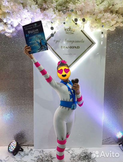 Костюм для воздушной гимнастики. Цена до июня