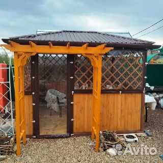 Мягкие окна пвх для террас и беседок