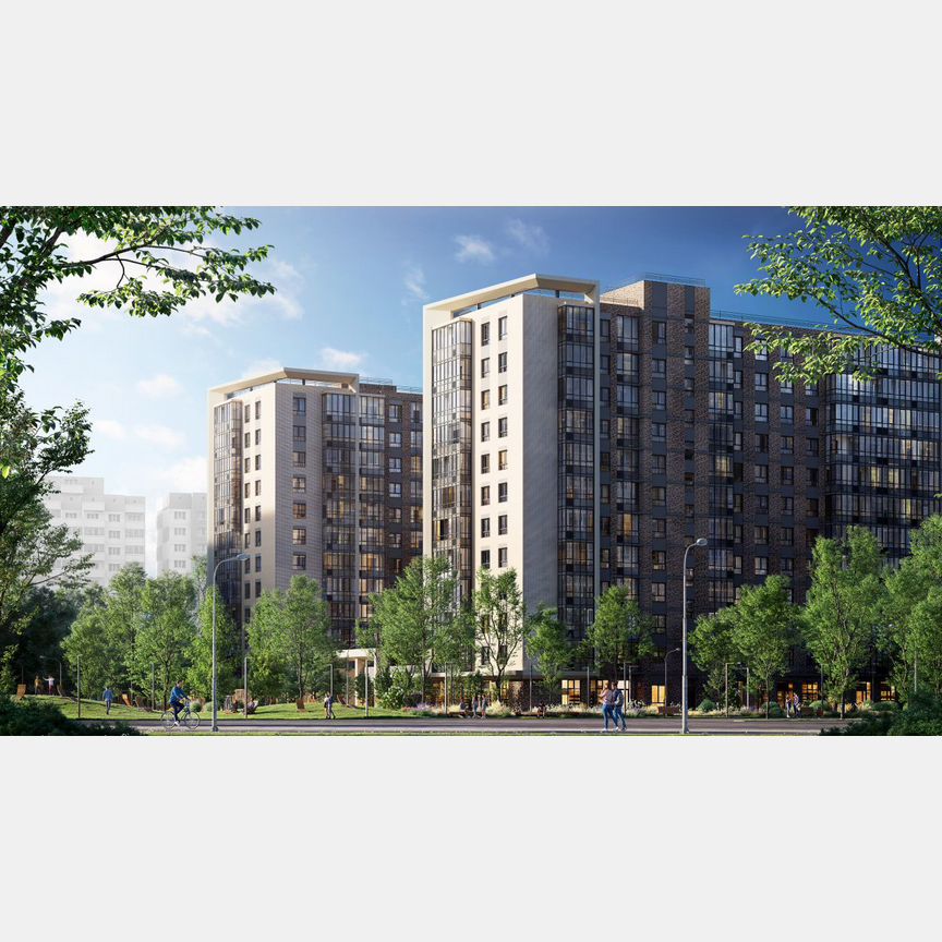 1-к. квартира, 41,8 м², 8/12 эт.