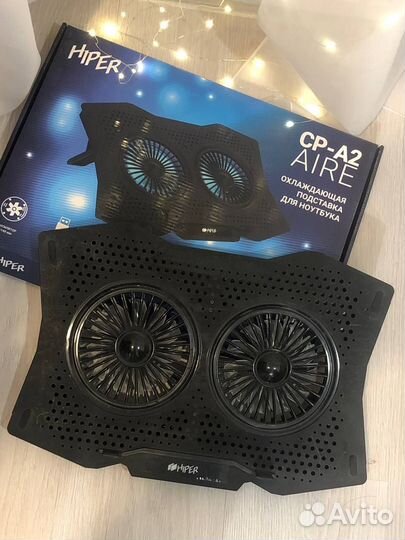 Подставка с охлаждением для ноута Hyper CP-A2 aire