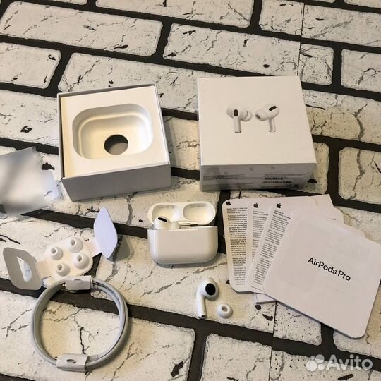 AirPods Pro с шумоподавлением новые + гарантия