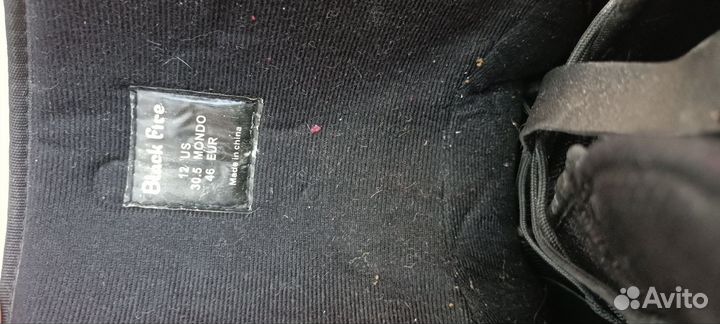 Ботинки для сноуборда black fire scoop мужские