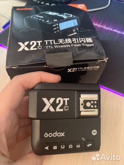 Синхранизатор трансмиттер Godox X2T-C для Canon