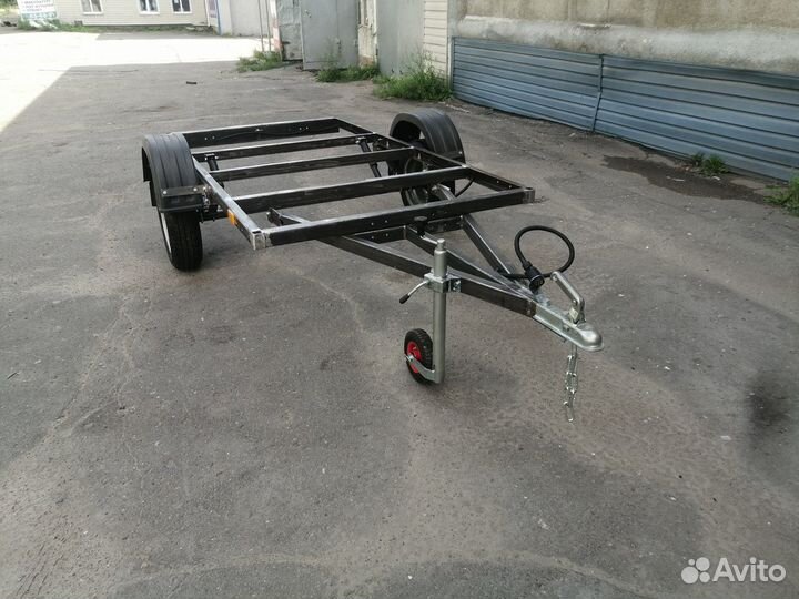 Прицеп-площадка под кемпер с документами