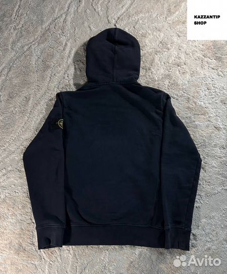 Stone island zip hoodie