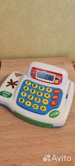 Детская касса с калькулятором