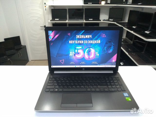 Ноутбук hp i3-7020 / Nvidia MX110