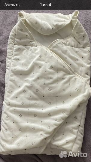 Конверт - одеяло летний на выписку