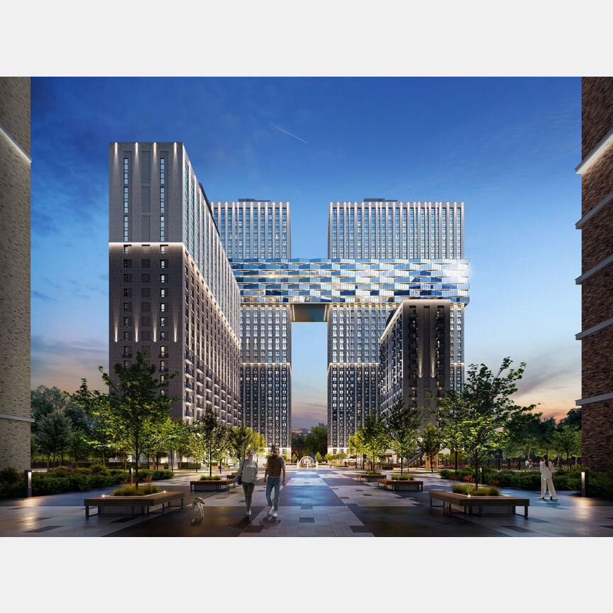 2-к. квартира, 56,8 м², 13/15 эт.