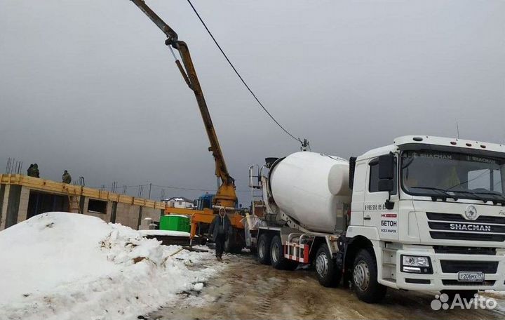 Бетон для фундамента в Озерах