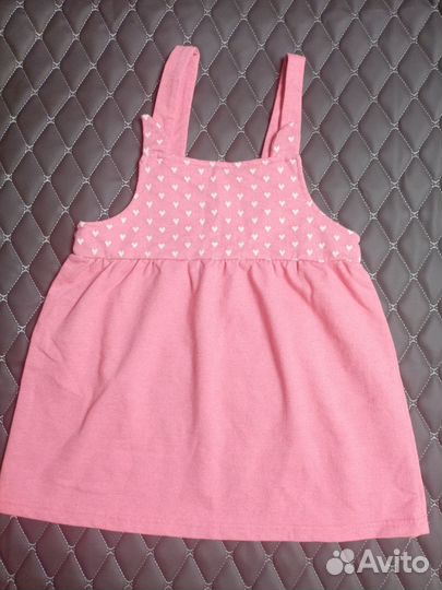 Хлопковый сарафанчик 128