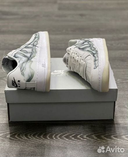 Nike Air Force 1 Low Skeleton White