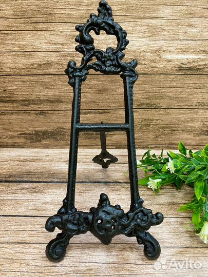 Подставка для книги 31см. чугун