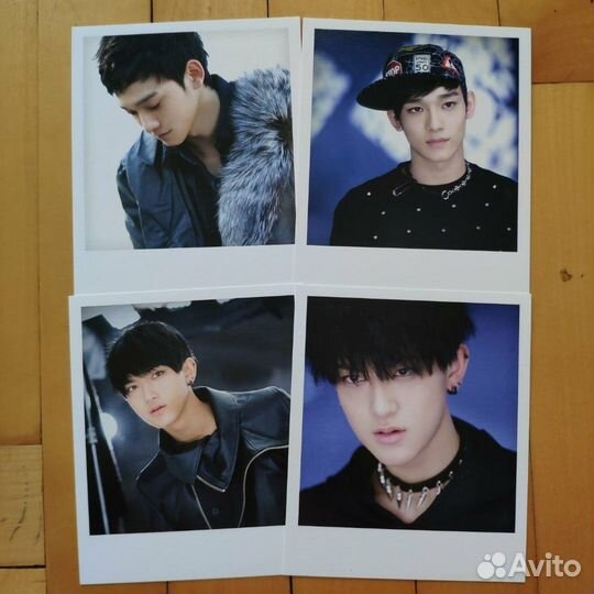 EXO Экзо Тао Хуан Цзытао Чен Ким Чондэ полароиды