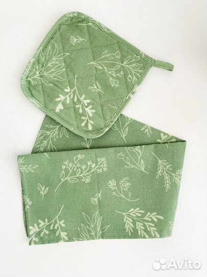 Два набора полотенце с прихваткой