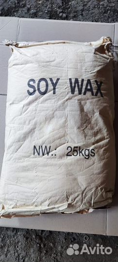Соевый воск И кокосовый воск для свечей