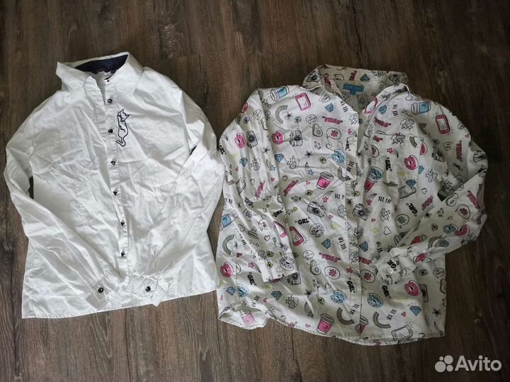Блузка школьная 9-10 лет