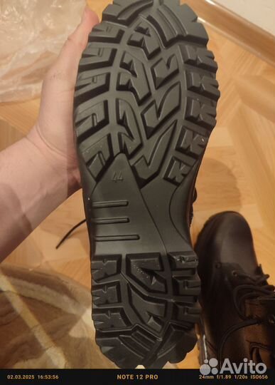 Берцы мужские зимние 44 размер новые