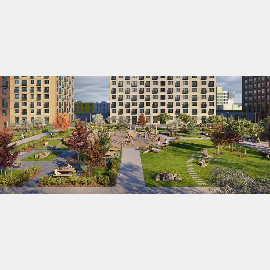 3-к. квартира, 85,5 м², 12/32 эт.