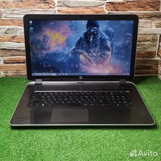 Мощный ноутбук Hp 17,3 i7 3,1Ггц/GeForce 840m 2Гб