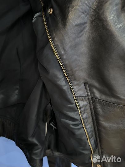 Куртка кожаная женская