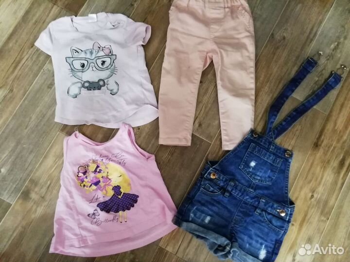 Пакет вещей на девочку до года