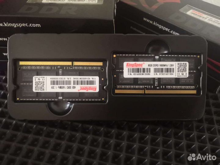 Оперативная память DDR3L для ноутбука 4GB 8GB