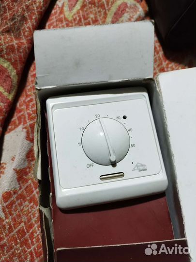 Терморегулятор для теплого пола механический