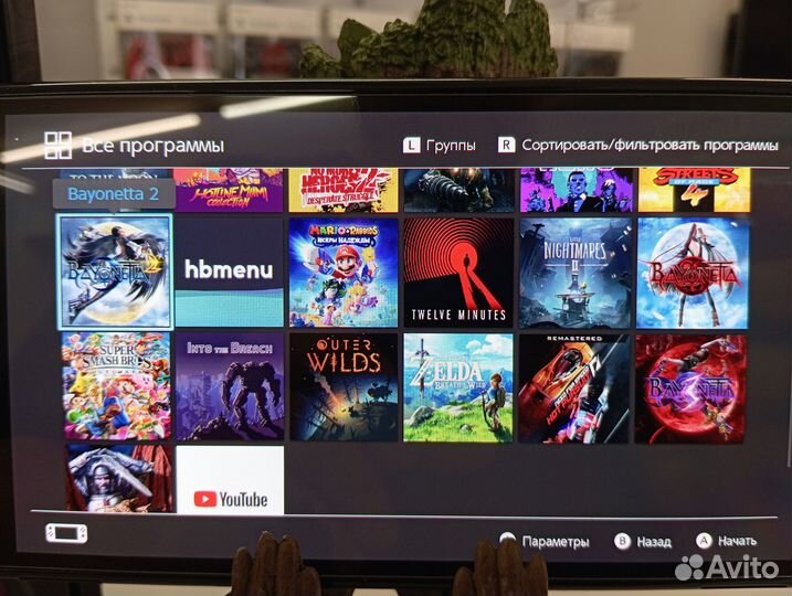 Прошитый Nintendo Switch Oled 512Gb+куча игр(б/у)