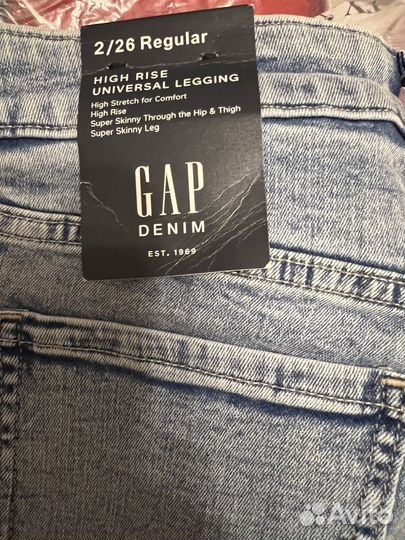 Новые женские джинсы gap 25 26