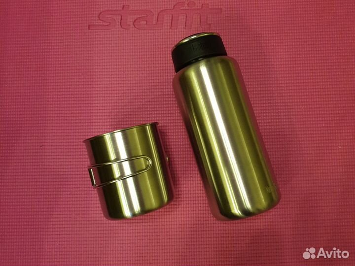 Klean Kanteen Wide1182 мл+Tatonka handle MUG 600мл