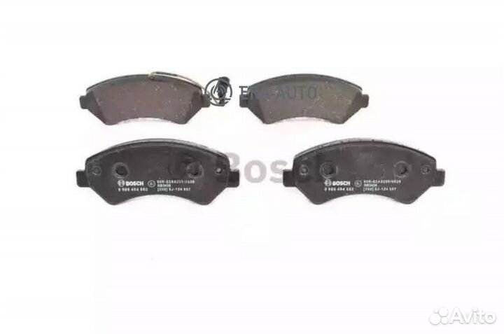 Bosch 0 986 494 580 Дисковые тормозные колодки, ко