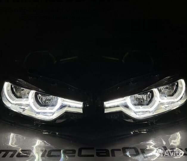 Комплект фарa BMW f30 рестайлинг лед LED