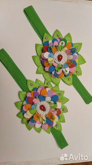 Повязка на голову для девочки