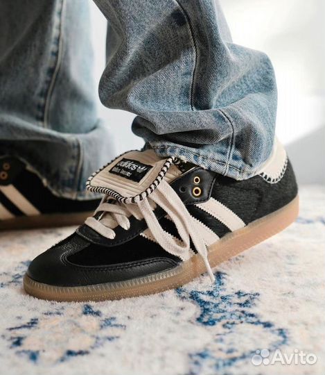 Adidas samba wales bonner core black