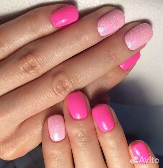 Наращивание,Маникюр,Шеллак