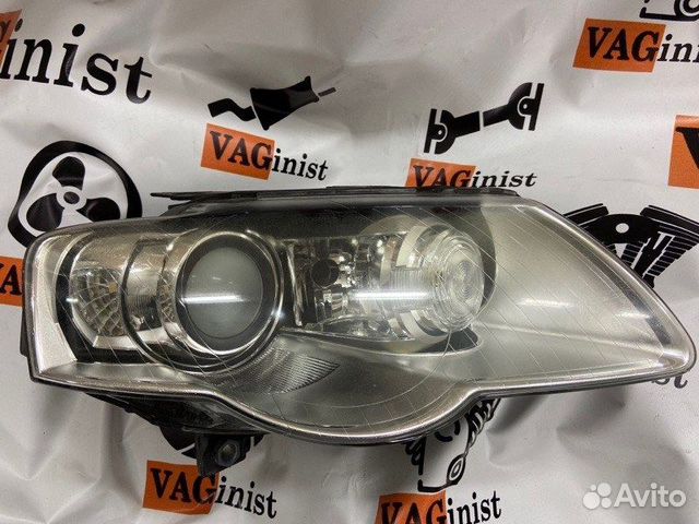 Фара ксеноновая передняя правая Vw Passat B6 3.2