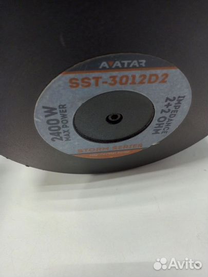 Сабвуфер avatar SST-3012D2 В коробе (с)