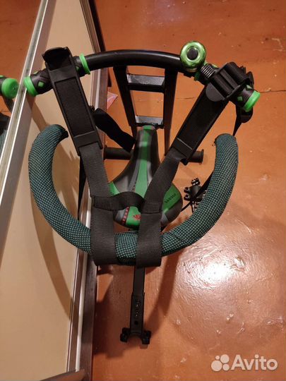 Детское велокресло velogruz+ велошлем