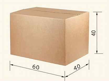 Картонные коробки 60х40х40