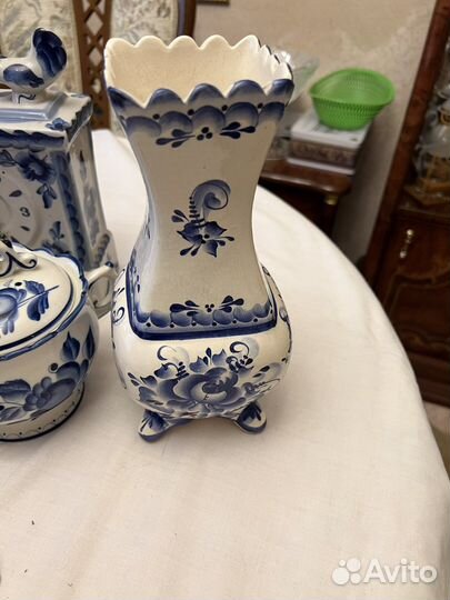 Посуда гжель