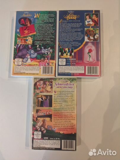 Видеокассеты VHS лицензионные на иностранном языке