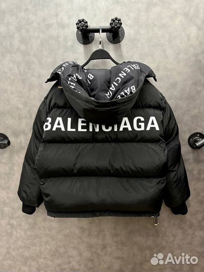 Пуховик Balenciaga двухсторонний зимний дутый